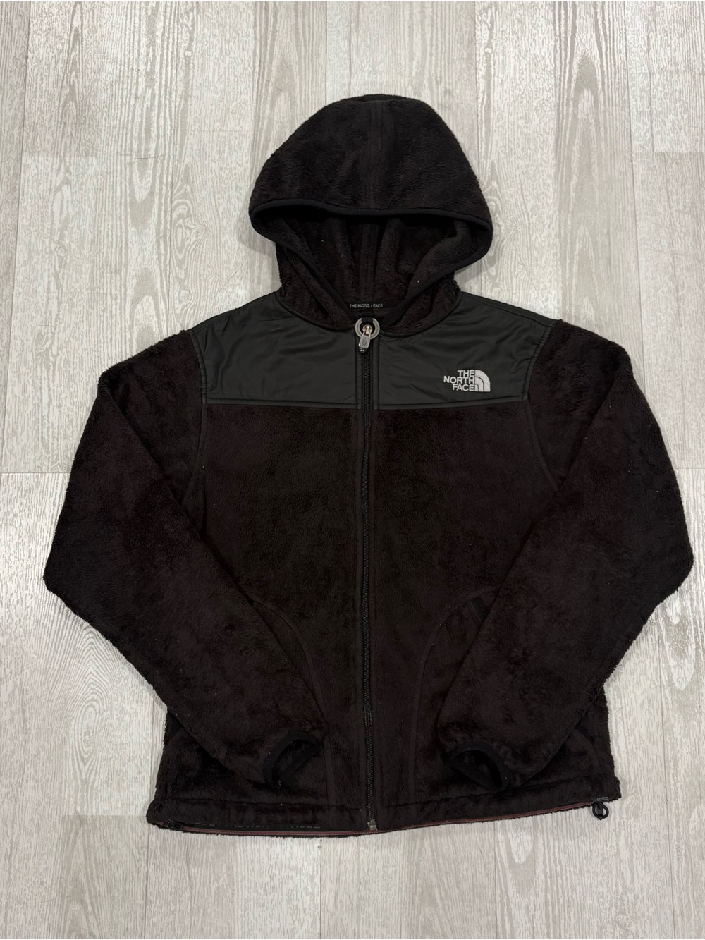 The North Face Women’s Oso Hooded Fleece Jacket (Black) SIZE M